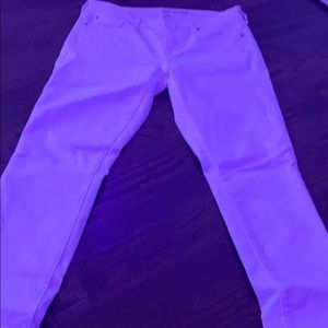 white jeans